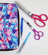 Sewing Kit Floral Pattern 4 Piece Set