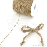 4 Ply Jute Cord - 10 Yards (Natural)
