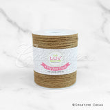 4 Ply Jute Cord - 10 Yards (Natural)