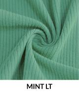 4 X 2 Rib Brush Poly Spandex Fabric - Ribbed, 190GSM, RB23B