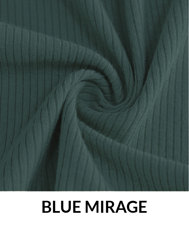 4 X 2 Rib Brush Poly Spandex Fabric - Ribbed, 190GSM, RB23B