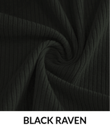 4 X 2 Rib Brush Poly Spandex Fabric - Ribbed, 190GSM, RB23B