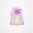 4"X5" Organza Pouch-Dozen (Lavender)