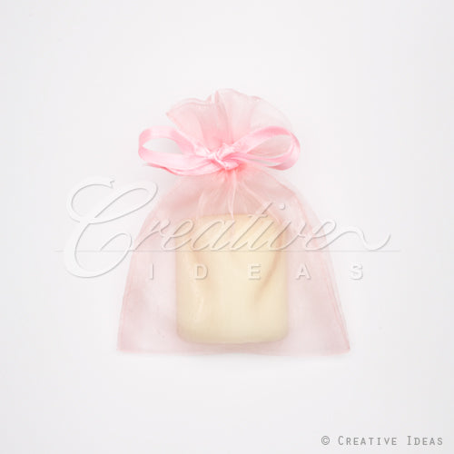 4"X5" Organza Pouch-Dozen (Light Pink)