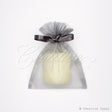 4"X5" Organza Pouch-Dozen (Silver)