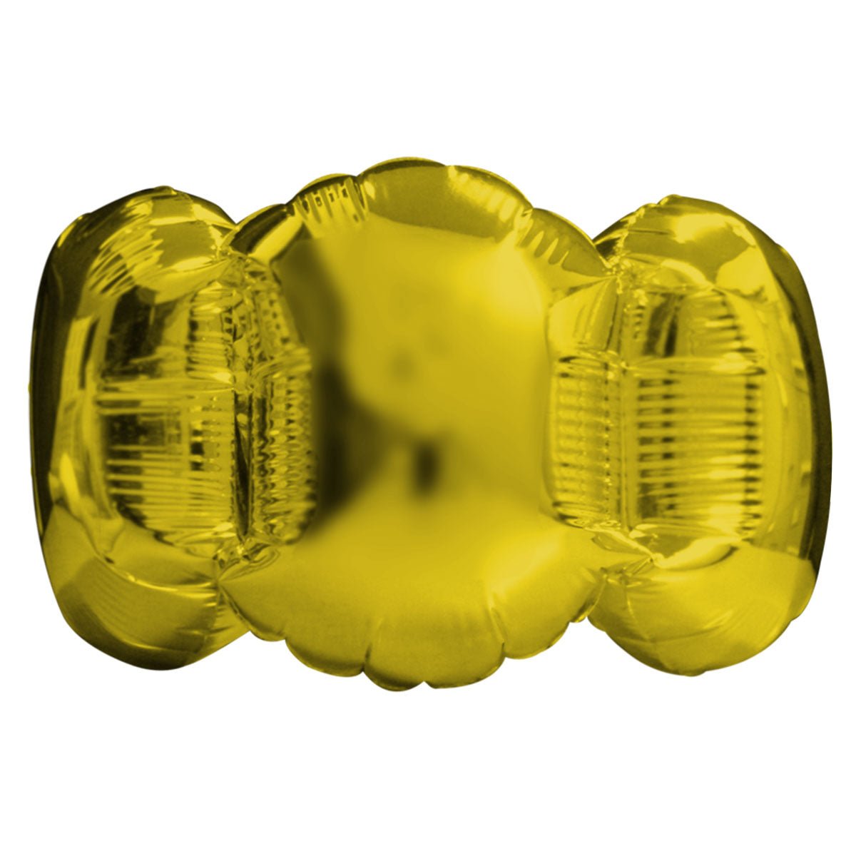 Foil Balloon Friendship Bracelet Gold