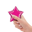 Mini Star Foil Balloon - Magenta