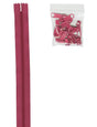 Nylon Zipper Chain 4 Yards #4.5 Red
