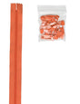 Zipper Chain Nylon 4 Yards #4.5 Orange Pumpkin