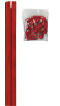Nylon Zipper Chain 4.5 Red 4 Yards