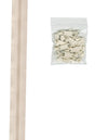 Nylon Zipper Chain Ivory 4 Yards #4.5