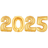 Foil Balloon 2025 Megaloon Numbers Kit