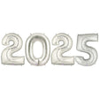 Foil Balloon 2025 Megaloon Numbers Kit