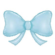 Foil Balloon Blue Bow 40 Inch