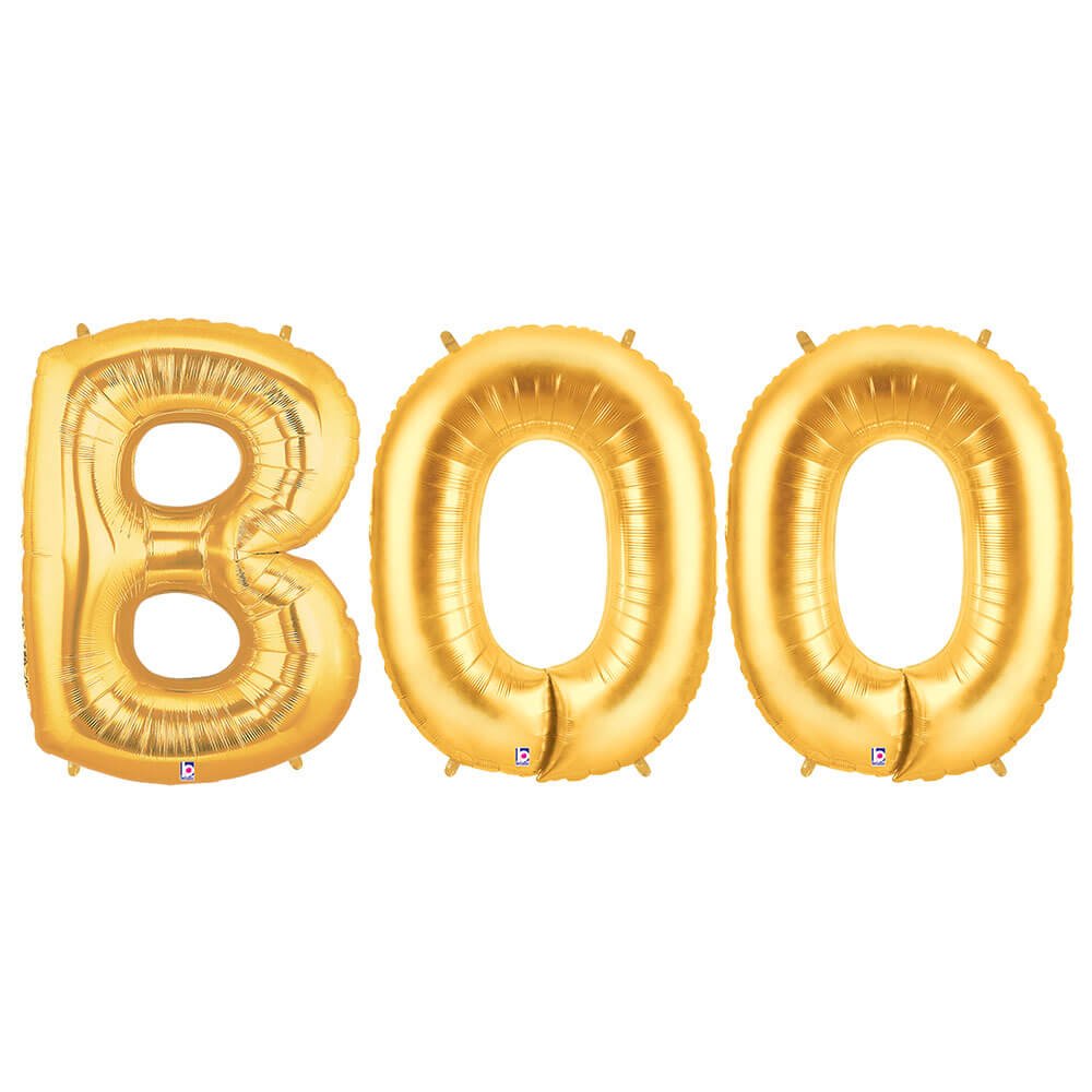 Foil Balloon BOO Letters Kit