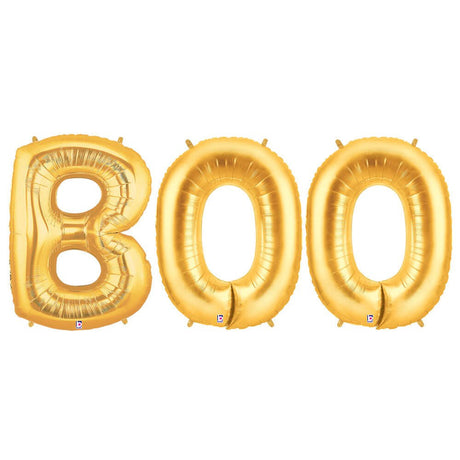 Foil Balloon BOO Letters Kit