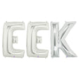 Foil Balloon EEK Megaloon Letters Kit