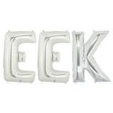 Foil Balloon EEK Megaloon Letters Kit
