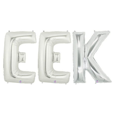 Foil Balloon EEK Megaloon Letters Kit