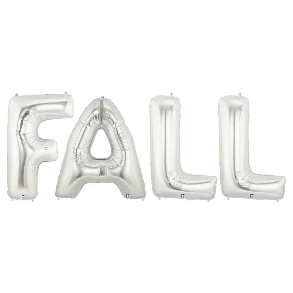 Foil Balloon FALL Megaloon Letters Kit
