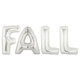 Foil Balloon FALL Megaloon Letters Kit