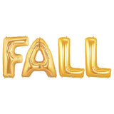 Foil Balloon FALL Megaloon Letters Kit
