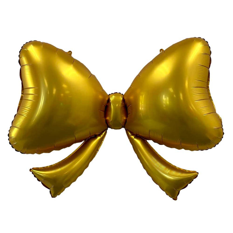 Gold Bow Foil Balloon 40 Inch