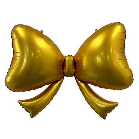 Gold Bow Foil Balloon 40 Inch