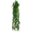 Silk Flowers Hanging Greenery Bush