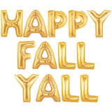 Foil Balloon Happy Fall Yall Letters Kit