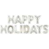 Foil Balloon Happy Holidays Letters Kit
