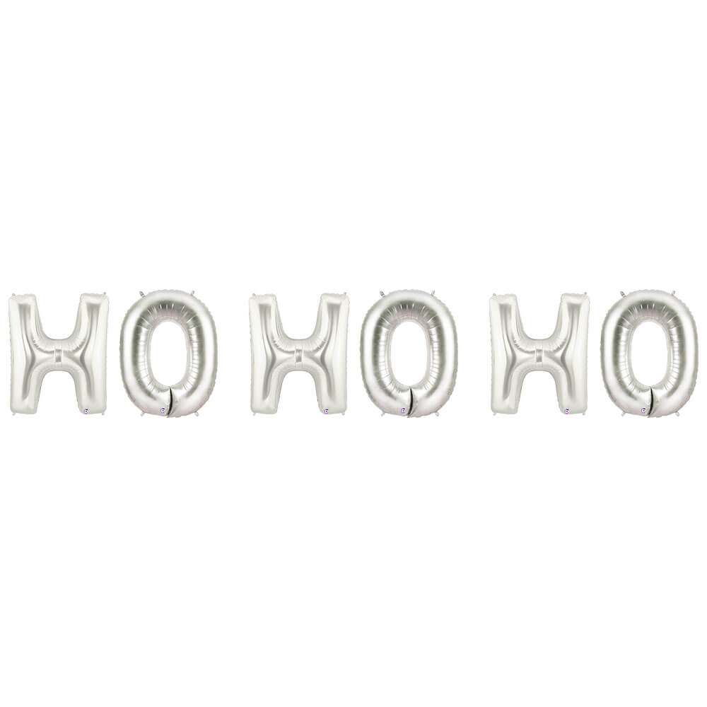 Foil Balloon HO HO HO Letters Kit