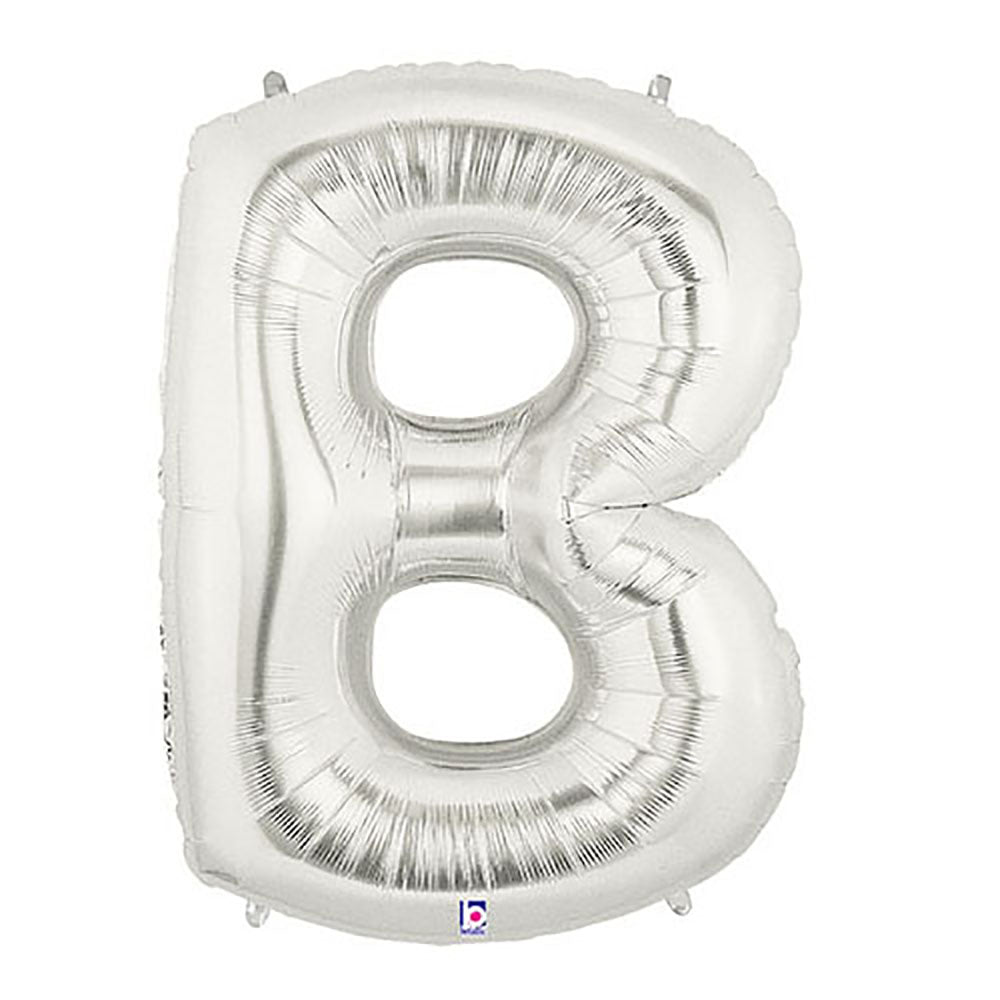 Letter B Silver Foil Balloon