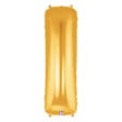 Foil Balloon Letter I Gold Megaloon