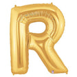 Foil Balloon Letter R Gold Megaloon
