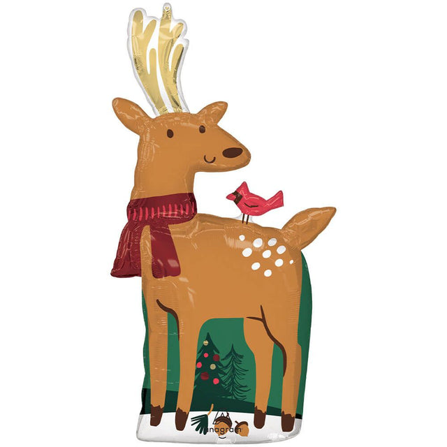 Reindeer Foil Balloon 40 Inch