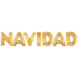 Foil Balloon NAVIDAD Letter Kit