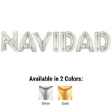 Foil Balloon NAVIDAD Letter Kit