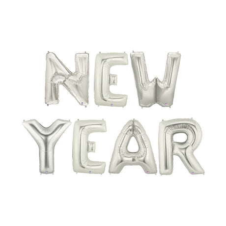 Foil Balloon New Year Letters Kit