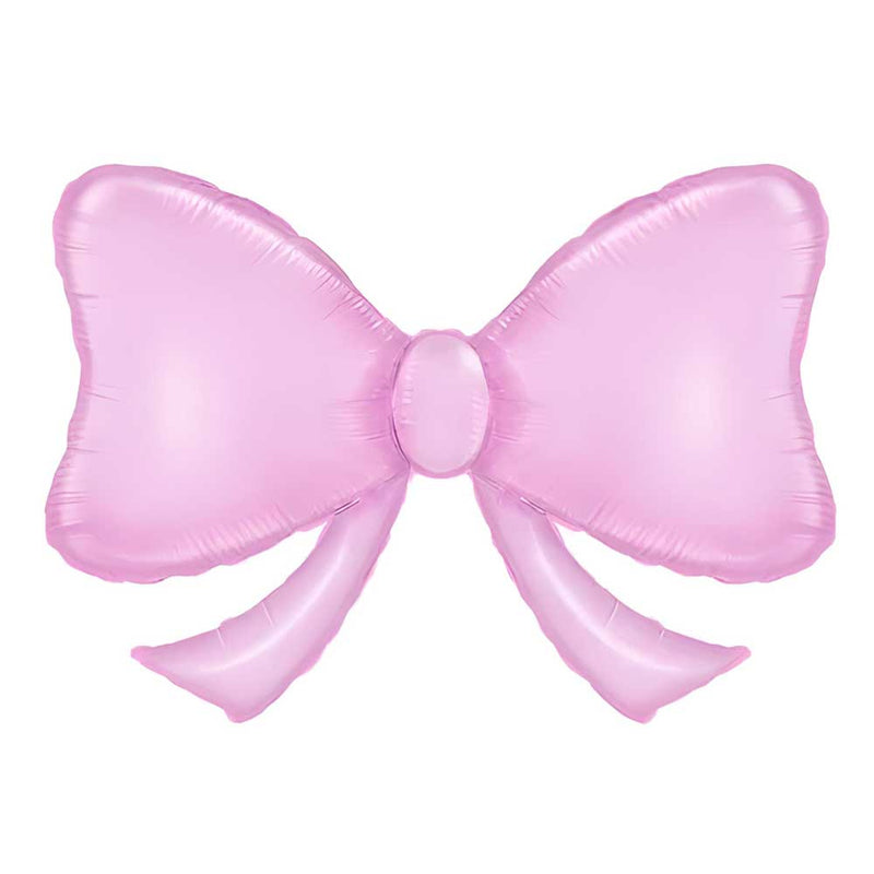 Pink Bow Foil Balloon 40 Inch