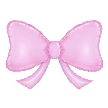 Pink Bow Foil Balloon 40 Inch
