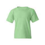 Youth Short Sleeve Heavy Cotton T-Shirt Breathable and Long Lasting
