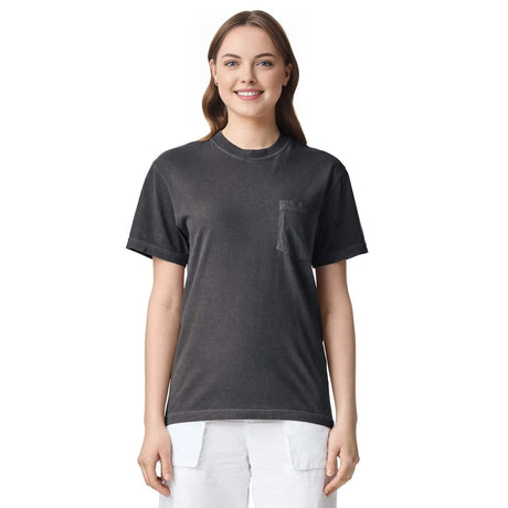 Comfort Colors® Garment-Dyed Heavyweight Pocket Crewneck Short Sleeve T-Shirt