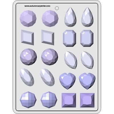 Gems Assortment Hard Candy Mold