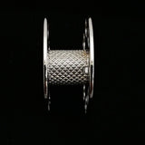 Aluminum Knurled Sewing Machine Bobbin for JUKI Machines #213-34800 Lightweight Precision Design