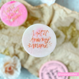 Sweet Stamps 'I Got It From My Mama' Outboss Stamp