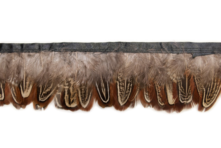 Feather Trim Unique Long Feathered Trim 1 Yard