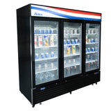 Atosa Three Section Freezer Merchandiser MCF8728GR, 81-9/10"W, 68 cu. ft.