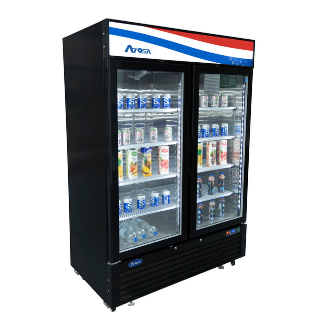 Atosa Two Section Freezer Merchandiser MCF8732GR, 39-1/2"W, 28.5 cu. ft.