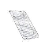 Chrome Plated Footed Wire Pan Grate 8 x 10 Half Size